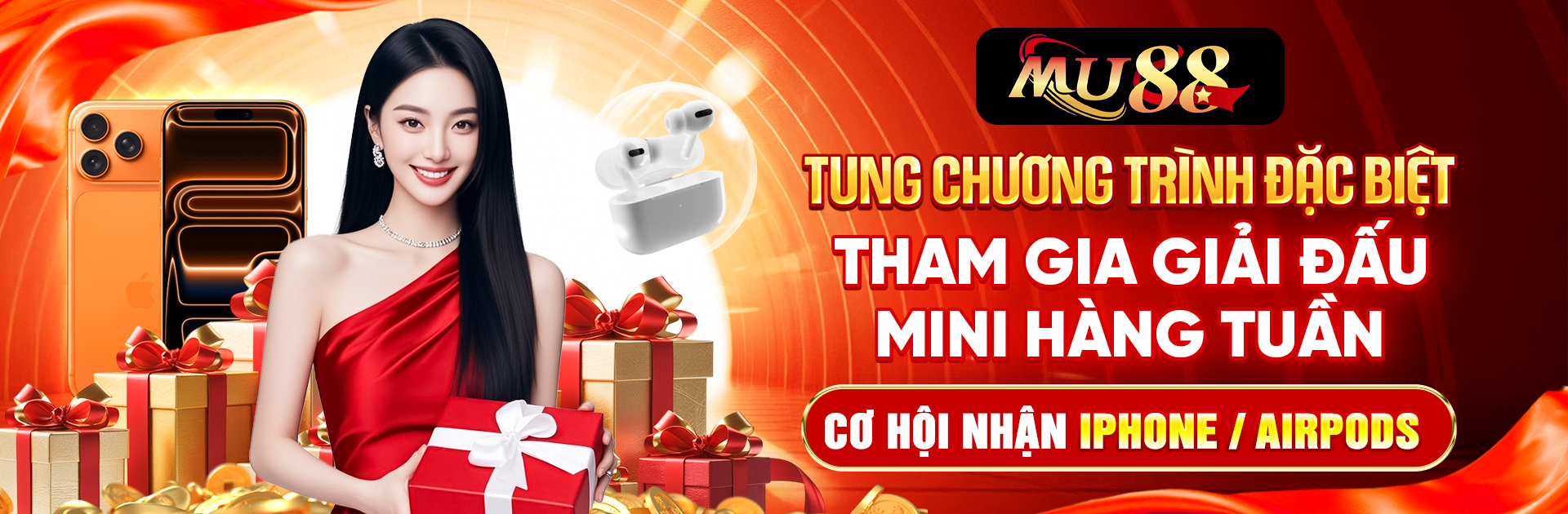 MU88 tung chương trình nhận iphone, airpods